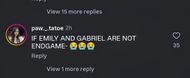 A comment on the official teaser